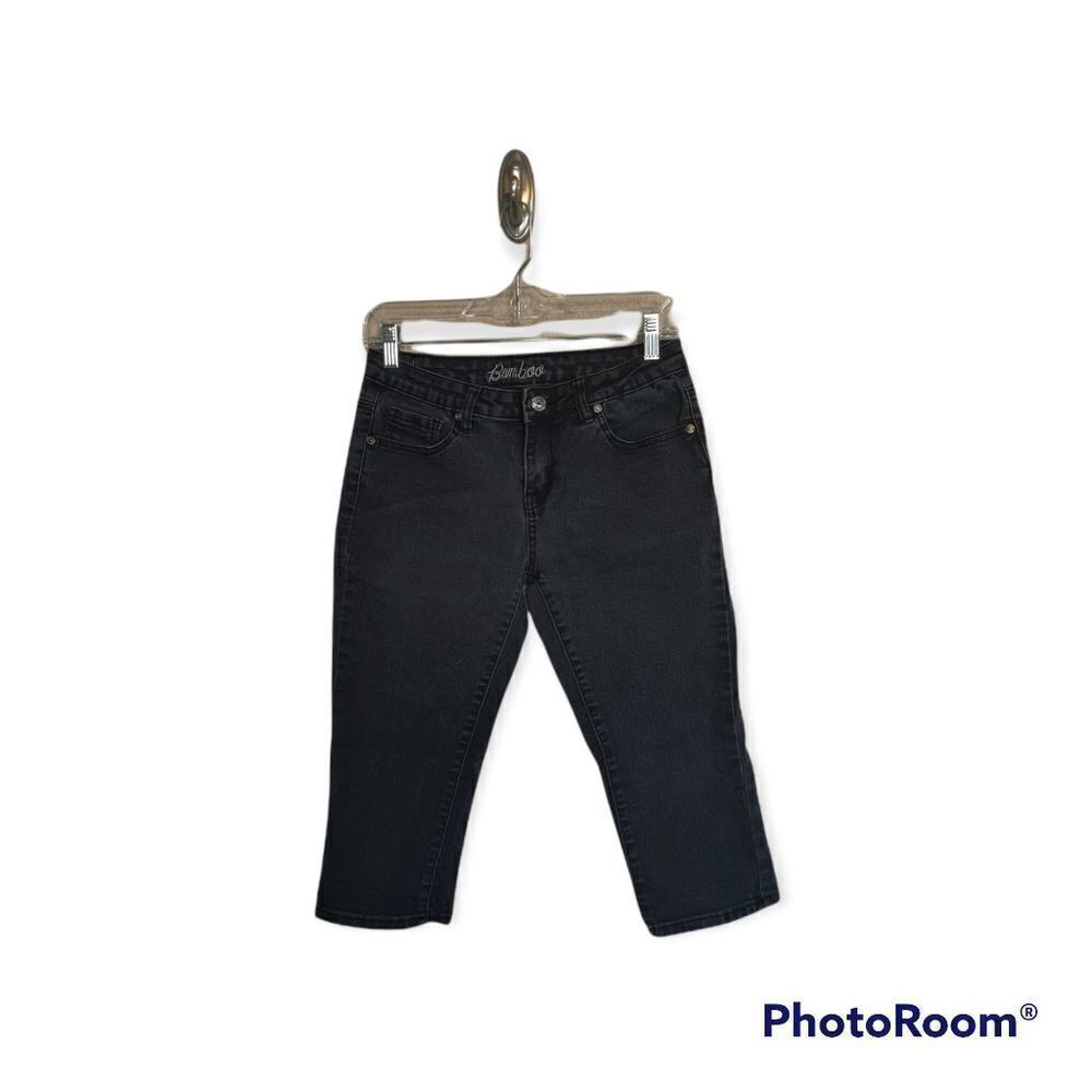 Bamboo Jeans Capris  